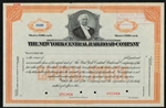 The New York Central Railroad Co Specimen Stock Certificate