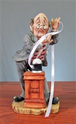 Porcelain Lefton Stock Broker Figurine