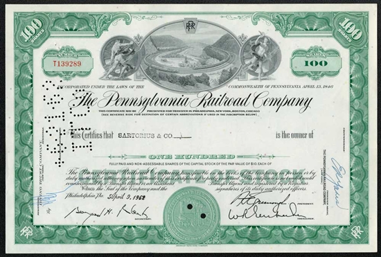 The Pennsylvania Railroad Company - Green