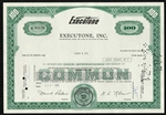 Executone Stock Certificate