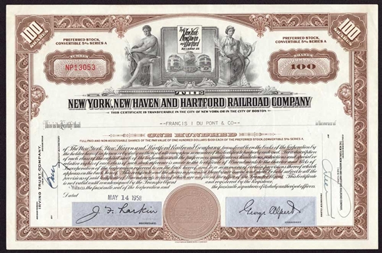 New York, New Haven, and Hartford Railroad Company
