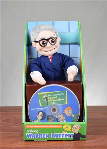 Warren Buffett Talking Doll