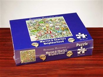 Bershire Hathaway Featuring Warren Buffett & Charlie Munger Puzzle