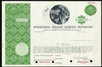 IBM International Business Machines Specimen Stock Certificate