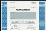 Dover Downs Gaming & Entertainment, Inc. Specimen Stock Certificate