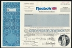 Reebok International, Ltd. Specimen Stock Certificate