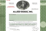 Allied-Signal Inc. Specimen Stock Certificate