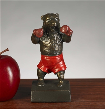 Boxing Wall Street Bear Statue