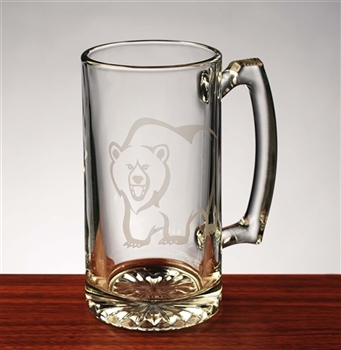 Wall Street Bear Beer Mug  - 25 oz.