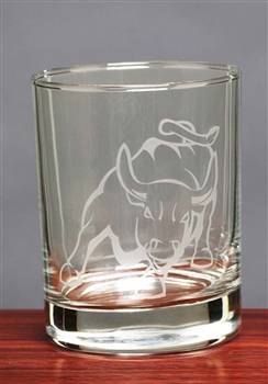 Bull Whiskey Glasses set of 4