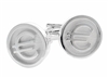 925 Sterling Silver Euro Cuff Links