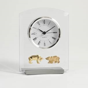 Bull & Bear Clock