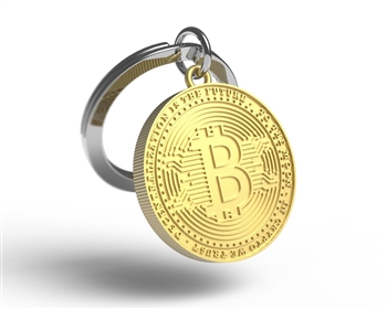 Crypto Keychain - Bitcoin Keyring