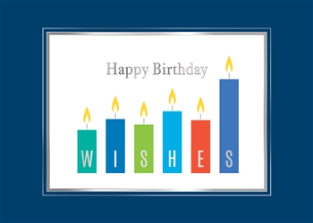Bar Graph Birthday Wishes Birthday Card