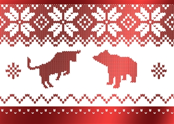 Red Foil Holiday Sweater Card