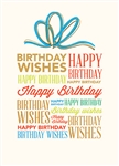 Birthday Wishes Greeting Card