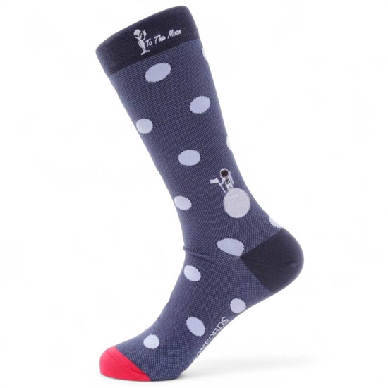 To the Moon Socks| Featuring Peace Sign Alien & Astronaut