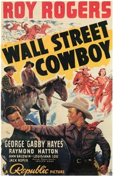 Wall Street Cowboy Punch Scene Poster