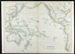 Oceania and Pacific Ocean Map from Admiralty Surveys