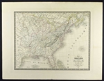 Antique Map of the United States - J. Andriveau-Goujon 1837