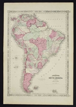 Johnson's South America - 1864