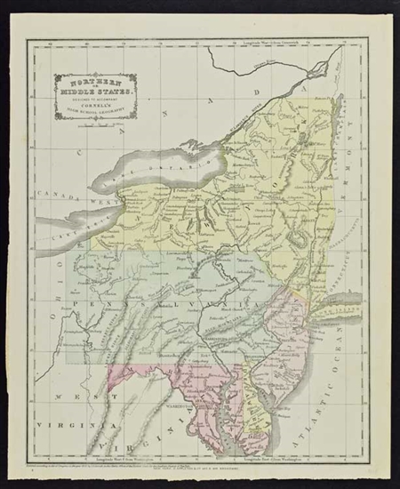 Northern or Middle States, New York -   Cornell 1860s