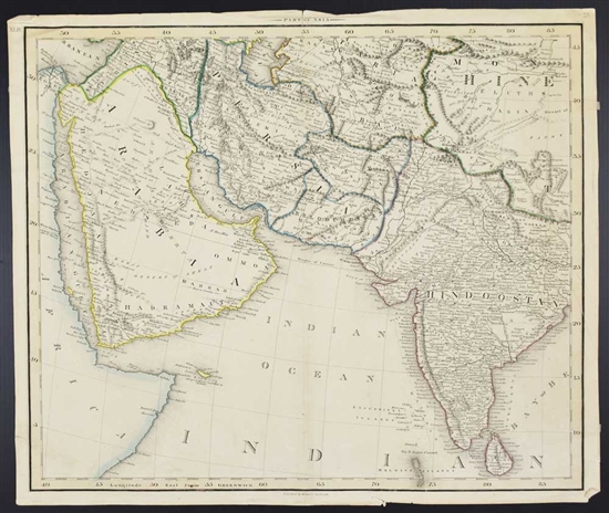Part of Asia - Panel XLIV -  William Lizars - 1830