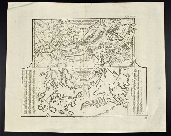 Carte Des Nouvelles Decouvertes - 1772 - Diderot