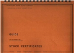 Northern Bank Note Company Guide to Stock Certificates