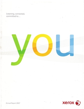 2007 Xerox Annual Report