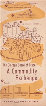 The Chicago Board of Trade "A Commodity Exchange" Pamphlet