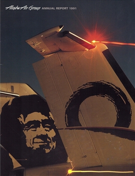 1991 Alaska Air Group Annual Report
