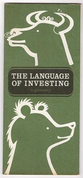 Language of Investing Glossary - NYSE 1968