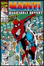 Spider-Man at the NYSE - 1991 Marvel Quarterly Report