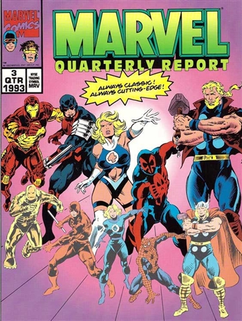 Marvel Quarterly Report - 3rd Quarter 1993