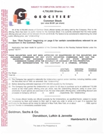Geocities IPO Prospectus - 1998