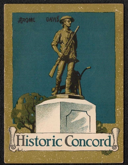 1924 Historic Concord - John Hancock Revolutionary War Booklet