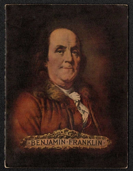 1938 Benjamin Franklin - John Hancock Revolutionary War Booklet