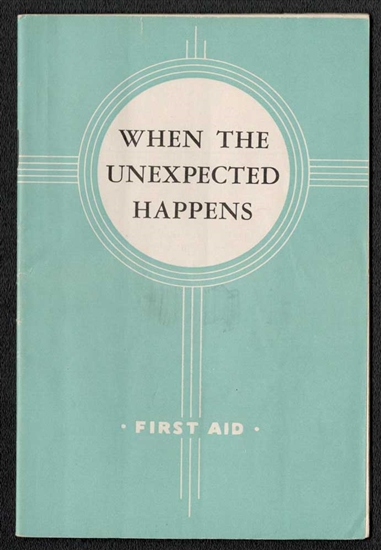 1942 First Aid - John Hancock Insurance Booklet