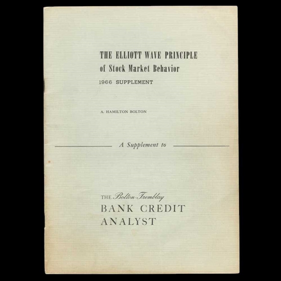 Elliott Wave Principle of Stock Market Behavior - 1966