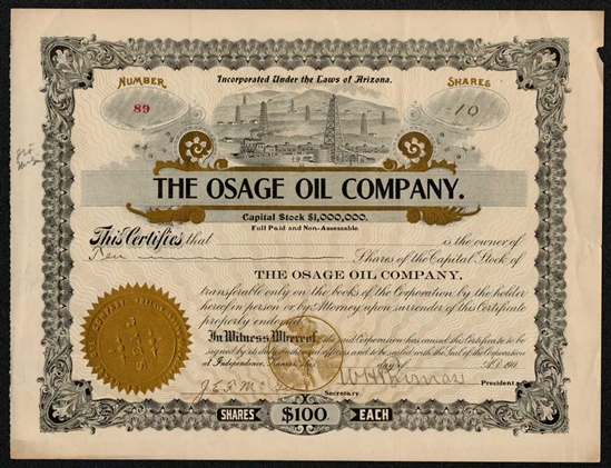 The Osage Oil Company - 190_ (Killers of the Flower Moon)