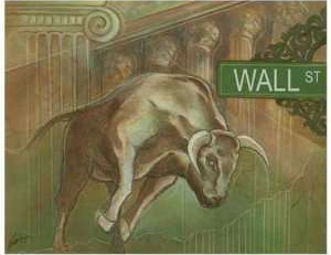 Bull Market by Ethan Harper Poster