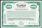 President Riverboat Casinos Specimen Stock Certificate