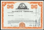 Trans-Beacon Corp Stock Certificate - 1960s