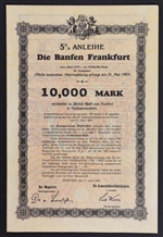 1963 Die Banfen Frankfurt Bond