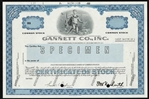 Gannett Co Specimen Stock Certificate