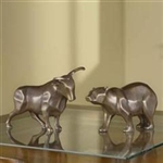 Bull & Bear Sculptures