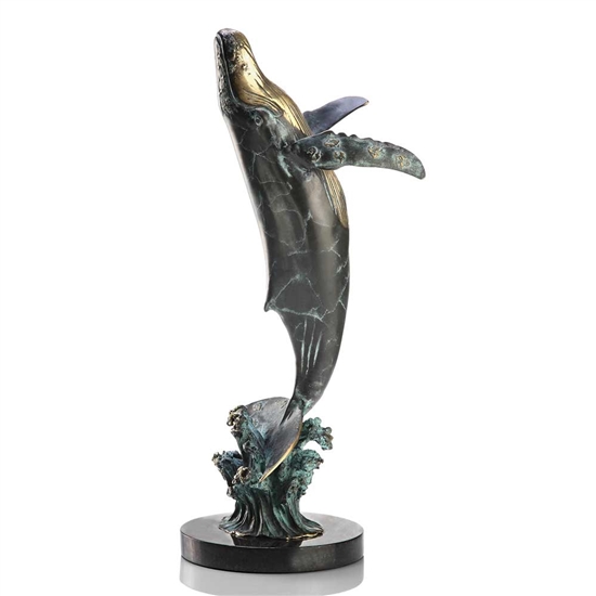 Large Humpback Whale Sculpture