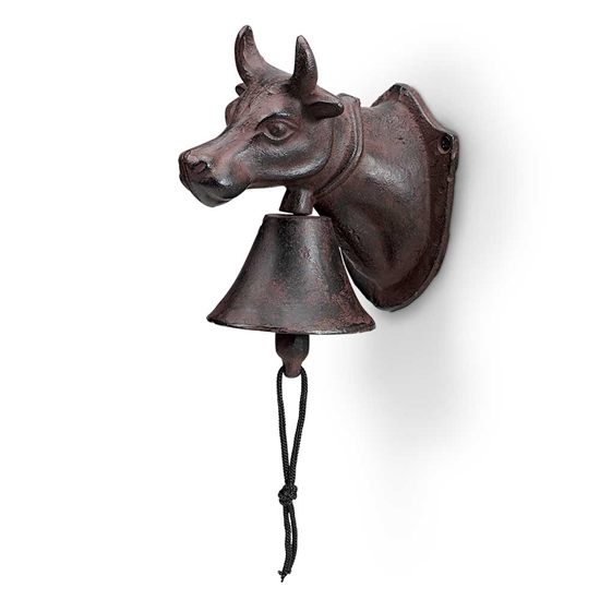 Cast Iron Bull Head Bell