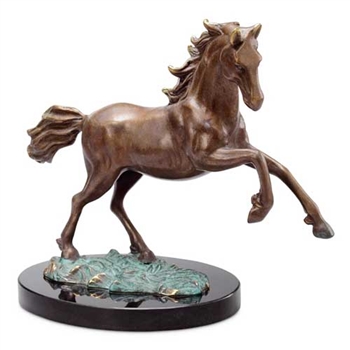 Stalwart Stallion Horse Sculpture